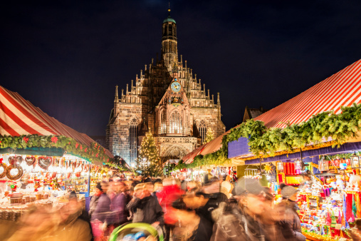 Huge crowd of people moving over Nuremberg´s world-famous Christmas market at night, passing colorful illuminated Christmas decoration and food stalls. Turn Holiday Chaos Into Holiday Joy Nuremberg´s landmark Frauenkirche (Church of our Lady) can be seen in the back.  Anxiety treatment in Woodland Hills, CA can help with coping skills by talking to an anxiety therapist. 91364 | 91307 | 91356 | 91301 | 91302 | 91372 | 91367 
